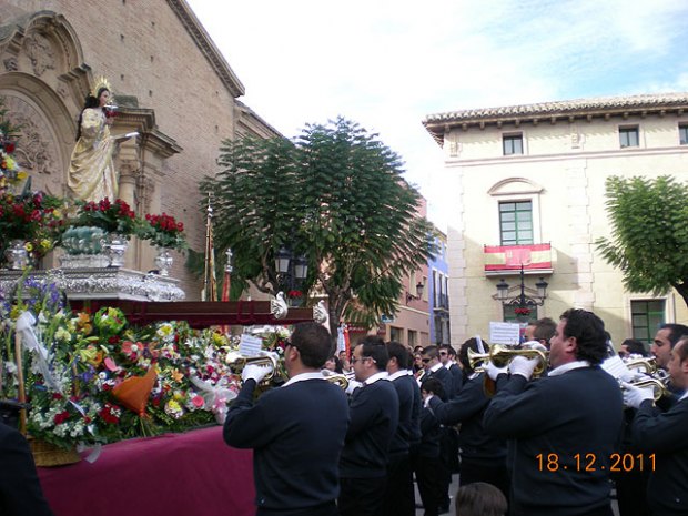 OFRENDA FLORAL A SANTA EULALIA